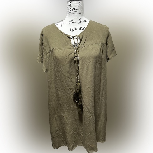 Lumiere Dresses & Skirts - Lumiere dress. Olive. Size M (D2)